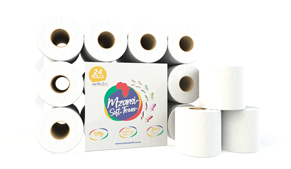 24 Rolls 1 Ply
